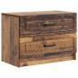 Preview: Nachttisch Altholz 62 x 34,5 x 44,5 cm Holzwerkstoff