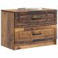 Preview: Nachttisch Altholz 62 x 34,5 x 44,5 cm Holzwerkstoff