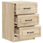 Preview: Nachttisch Sonoma-Eiche 43 x 41 x 63,5 cm Holzwerkstoff