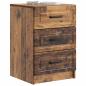 Preview: Nachttisch Altholz 43 x 41 x 63,5 cm Holzwerkstoff