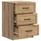 Preview: Nachttisch Artisan-Eiche 43 x 41 x 63,5 cm Holzwerkstoff