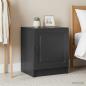 Preview: ARDEBO.de - Nachttisch 2 Stk. Schwarz 43 x 34,5 x 47 cm Holzwerkstoff