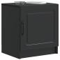 Preview: Nachttisch 2 Stk. Schwarz 43 x 34,5 x 47 cm Holzwerkstoff