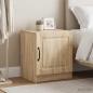 Preview: ARDEBO.de - Nachttisch 2 Stk. Sonoma-Eiche 43 x 34,5 x 47 cm Holzwerkstoff