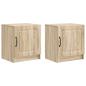 Preview: Nachttisch 2 Stk. Sonoma-Eiche 43 x 34,5 x 47 cm Holzwerkstoff