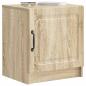 Preview: Nachttisch 2 Stk. Sonoma-Eiche 43 x 34,5 x 47 cm Holzwerkstoff