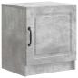 Preview: Nachttisch Betongrau 43 x 34,5 x 47 cm Holzwerkstoff