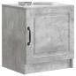 Preview: Nachttisch Betongrau 43 x 34,5 x 47 cm Holzwerkstoff