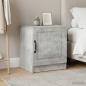 Preview: Nachttisch 2 Stk. Betongrau 43 x 34,5 x 47 cm Holzwerkstoff