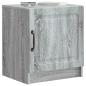 Preview: Nachttisch 2 Stk. Sonoma-Grau 43 x 34,5 x 47 cm Holzwerkstoff