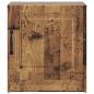 Preview: Nachttisch Altholz 43 x 34,5 x 47 cm Holzwerkstoff