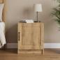 Preview: ARDEBO.de - Nachttisch Artisan-Eiche 43 x 34,5 x 47 cm Holzwerkstoff