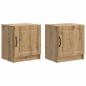 Preview: Nachttisch 2 stk. Artisan-Eiche 43 x 34,5 x 47 cm Holzwerkstoff