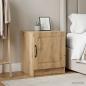 Preview: Nachttisch 2 stk. Artisan-Eiche 43 x 34,5 x 47 cm Holzwerkstoff