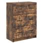 Preview: Schubladenschrank Geräucherte Eiche 66 x 34,5 x 87 cm