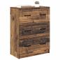 Preview: Schubladenschrank Altholz 66 x 34,5 x 87 cm Holzwerkstoff
