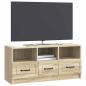 Preview: TV-Schränk Sonoma-Eiche 102 x 34,5 x 47 cm Holzwerkstoff