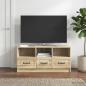Preview: TV-Schränk Sonoma-Eiche 102 x 34,5 x 47 cm Holzwerkstoff
