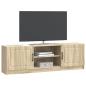 Preview: TV-Schränk Sonoma-Eiche 150 x 31 x 47 cm Holzwerkstoff