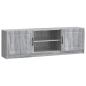 Preview: TV-Schränk Graues Sonoma 150 x 31 x 47 cm Holzwerkstoff