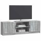 Preview: TV-Schränk Graues Sonoma 150 x 31 x 47 cm Holzwerkstoff