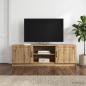 Preview: ARDEBO.de - TV-Schränk 150 x 31 x 47 cm Artisan-Eiche Holzwerkstoff