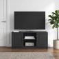 Preview: ARDEBO.de - TV-Schränk Schwarz 102 x 34,5 x 47 cm Holzwerkstoff