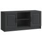 Preview: TV-Schränk Schwarz 102 x 34,5 x 47 cm Holzwerkstoff