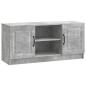 Preview: TV-Schränk Betongrau 102 x 34,5 x 47 cm Holzwerkstoff