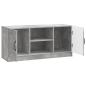 Preview: TV-Schränk Betongrau 102 x 34,5 x 47 cm Holzwerkstoff