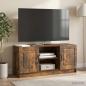 Preview: ARDEBO.de - TV-Schränk Geräucherte Eiche 102 x 34,5 x 47 cm Holzwerkstoff