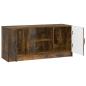 Preview: TV-Schränk Geräucherte Eiche 102 x 34,5 x 47 cm Holzwerkstoff