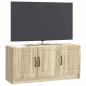 Preview: TV-Schränk Sonoma-Eiche 99 x 34,5 x 47 cm Holzwerkstoff
