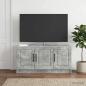 Preview: TV-Schränk Betongrau 99 x 34,5 x 47 cm Holzwerkstoff