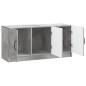 Preview: TV-Schränk Betongrau 99 x 34,5 x 47 cm Holzwerkstoff