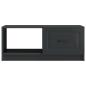 Preview: Couchtisch Schwarz 90 x 50 x 37 cm Holzwerkstoff