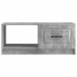 Preview: Couchtisch Betongrau 90 x 50 x 37 cm Holzwerkstoff