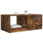 Preview: Couchtisch Räuchereiche 90 x 50 x 37 cm Holzwerkstoff