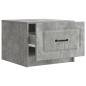 Preview: Couchtisch Betongrau 49 x 50 x 37 cm Holzwerkstoff