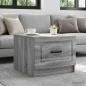 Preview: ARDEBO.de - Couchtisch Sonoma-Grau 49 x 50 x 37 cm Holzwerkstoff