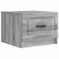 Preview: Couchtisch Sonoma-Grau 49 x 50 x 37 cm Holzwerkstoff