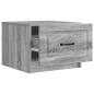 Preview: Couchtisch Sonoma-Grau 49 x 50 x 37 cm Holzwerkstoff