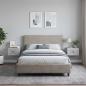 Preview: Wandmontierter Nachttisch 2 Stk. Betongrau 33 x 34,5 x 20 cm