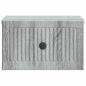 Preview: Wandmontierter Nachttisch Sonoma-Grau 33 x 34,5 x 20 cm