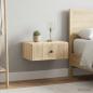Preview: ARDEBO.de - Nachttisch 2 Stk. Sonoma-Eiche 49 x 34,5 x 20 cm Holzwerkstoff