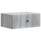 Preview: Nachttisch Sonoma-Grau 49 x 34,5 x 20 cm Holzwerkstoff