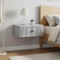 Preview: ARDEBO.de - Nachttisch 2 Stk. Sonoma-Grau 49 x 34,5 x 20 cm Holzwerkstoff