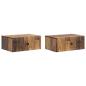 Preview: Nachttisch 2 Stk. Altholz 49 x 34,5 x 20 cm Holzwerkstoff