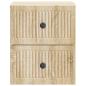 Preview: Wandmontierter Nachttisch Sonoma-Eiche 33 x 34,5 x 40 cm