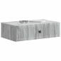 Preview: Wandmontierter Beistelltisch Graues Sonoma 59 x 34,5 x 17 cm